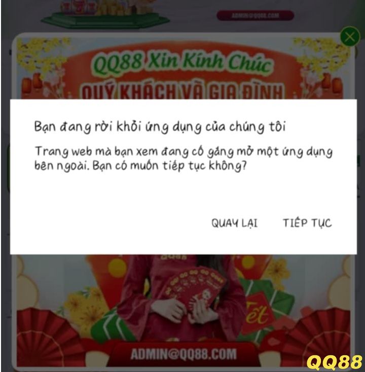 Tiếp tục thao tác tải app QQ88 cho Android