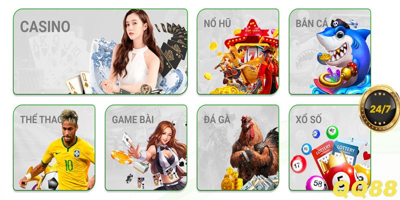 Đăng nhập QQ88 để trải nghiệm kho game tại đây